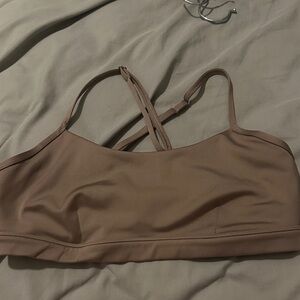 ALO Yoga Brown Sports Bra